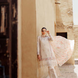 Noor By Saadia Asad | Eid Handwork Laserkari Lawn 24 | D2