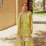 Noor By Saadia Asad | Eid Handwork Laserkari Lawn 24 | D1