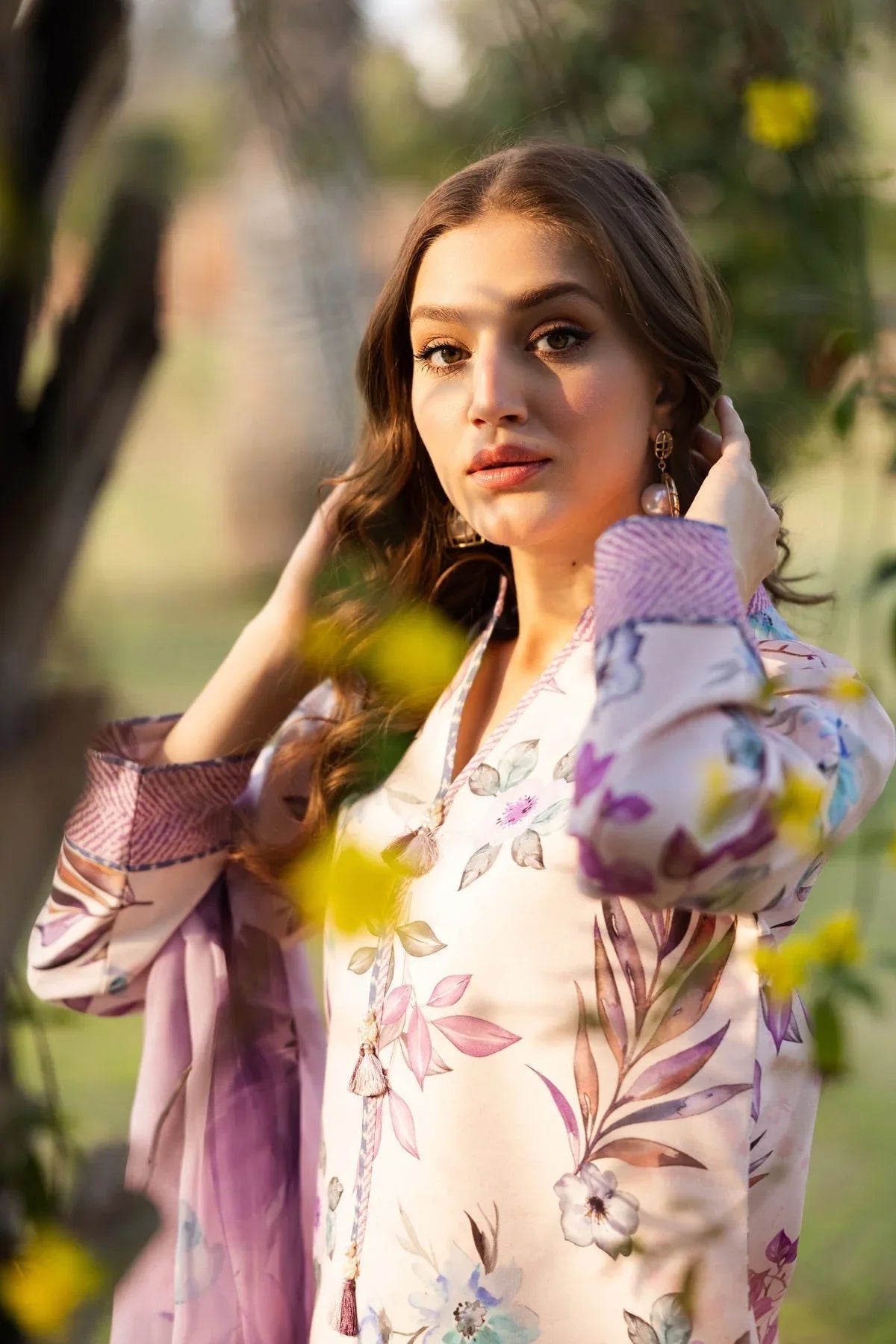 Alizeh | Sheen Lawn Prints 25 | AF-PL-6030-Fero - Rang-e-Khaas