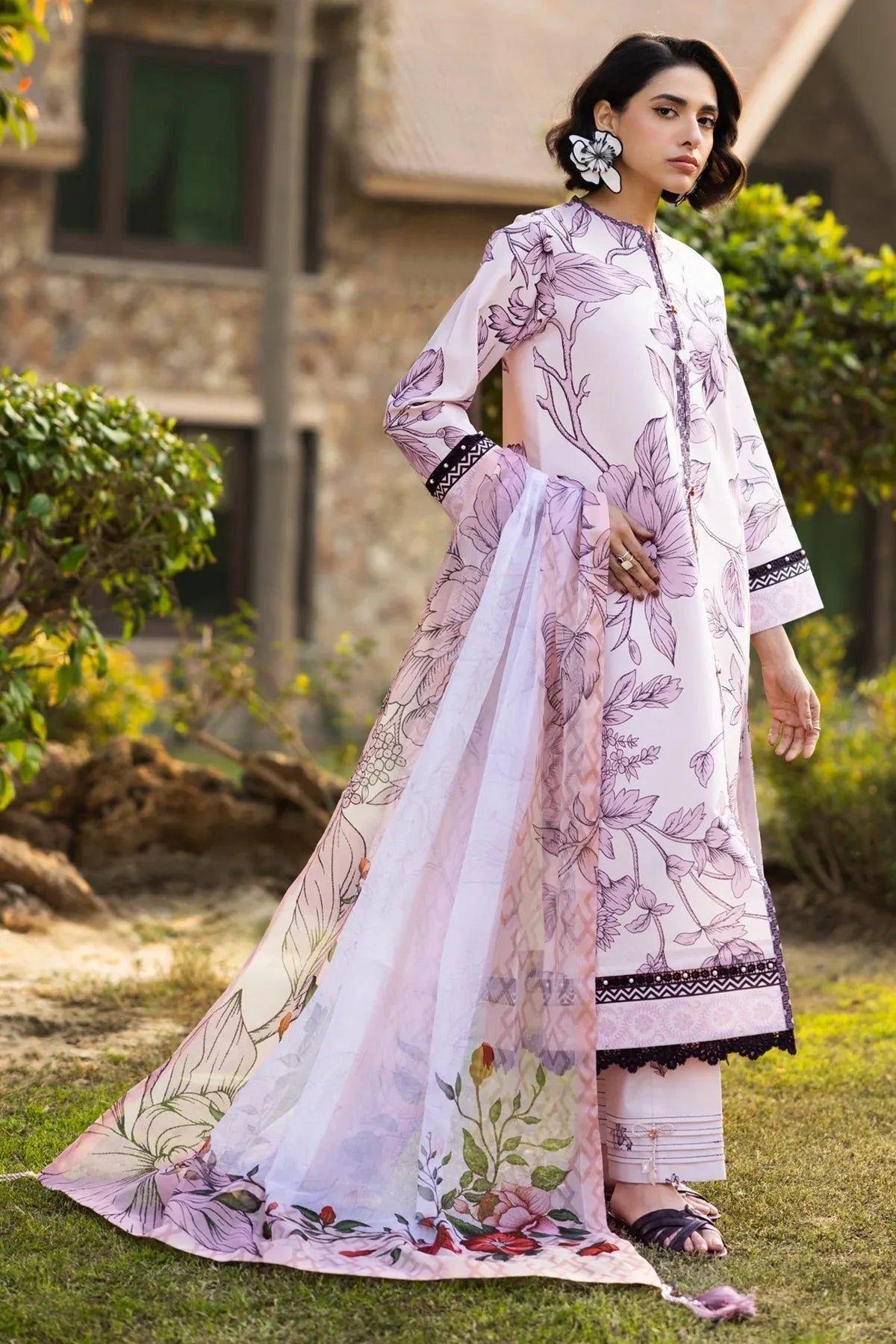 Alizeh | Sheen Lawn Prints 25 | AF-PL-6036-Rafaello - Rang-e-Khaas