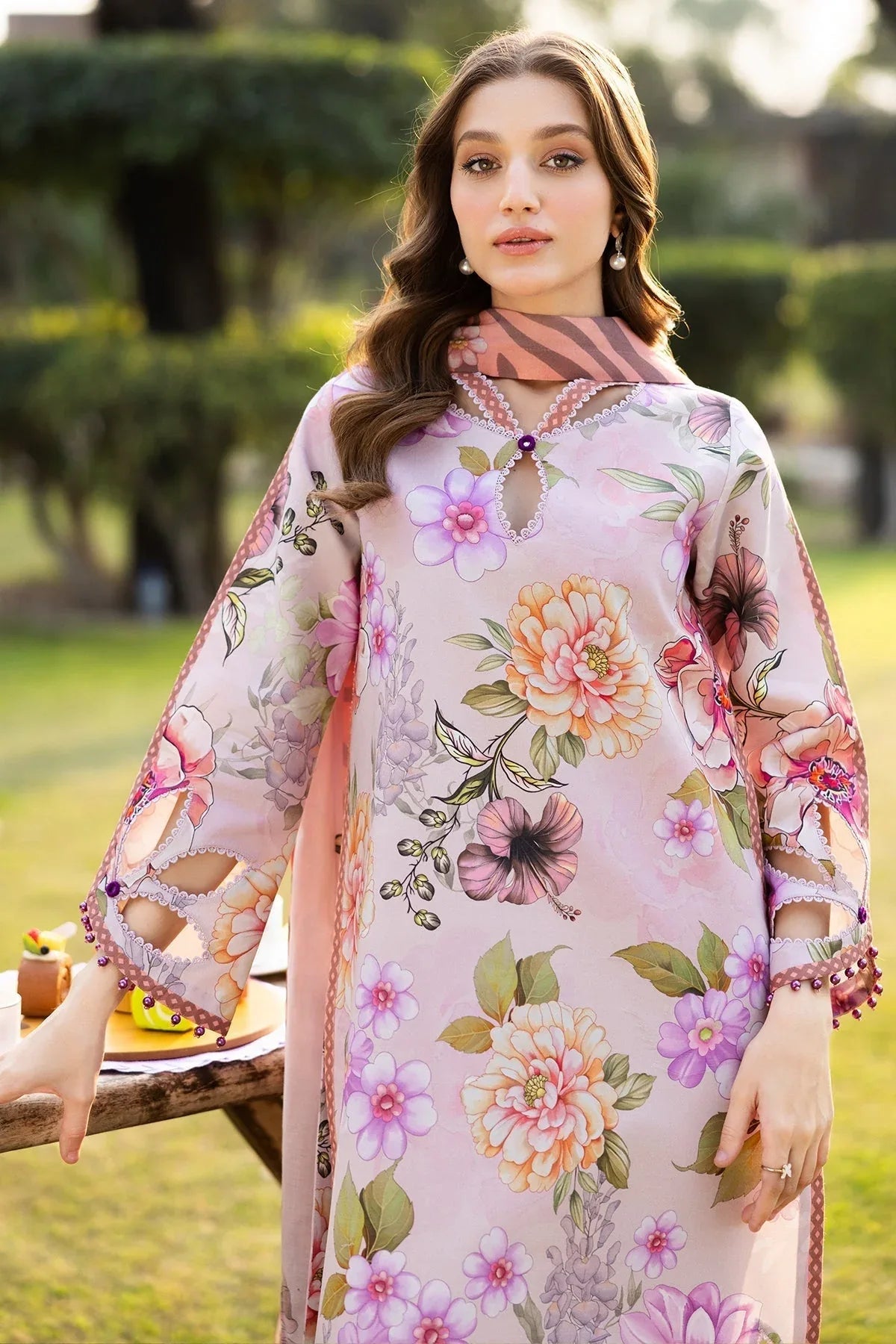 Alizeh | Sheen Lawn Prints 25 | AF-PL-6033-Tuscany - Rang-e-Khaas