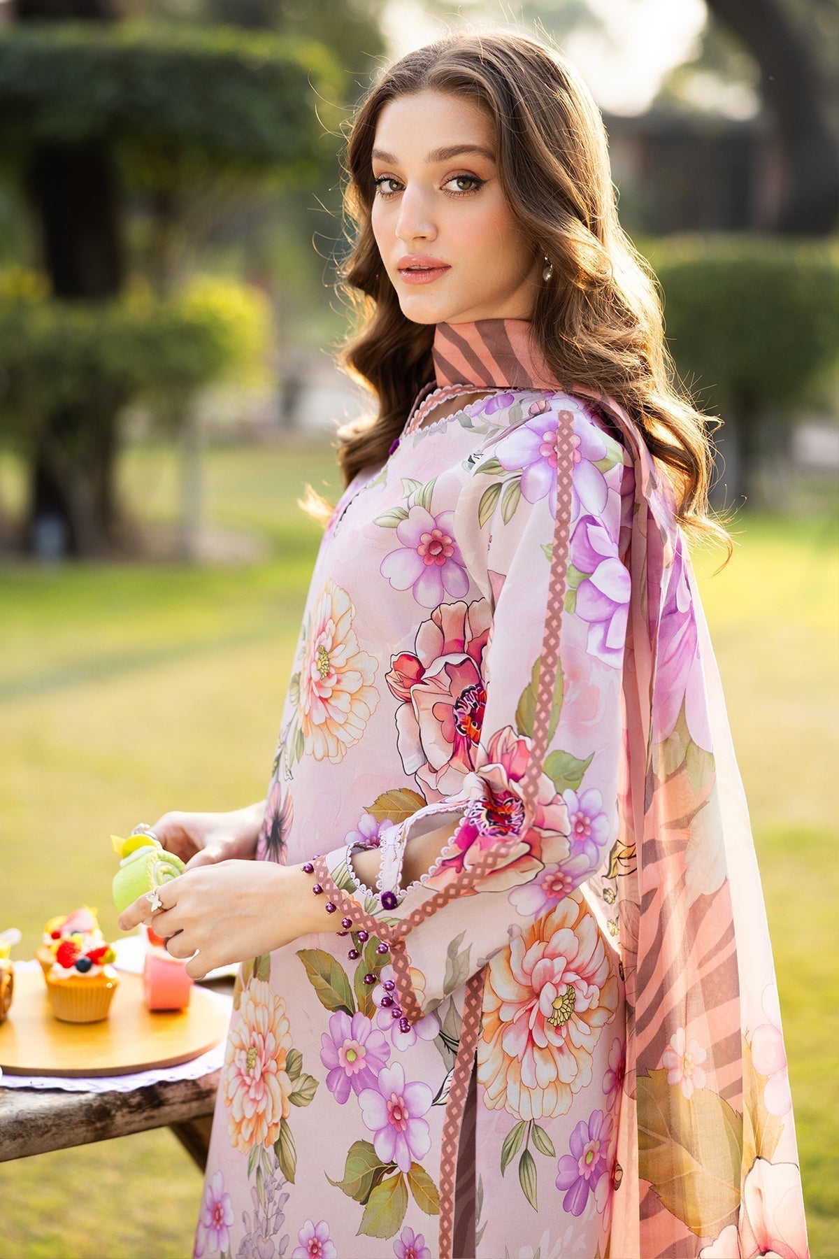 Alizeh | Sheen Lawn Prints 25 | AF-PL-6033-Tuscany