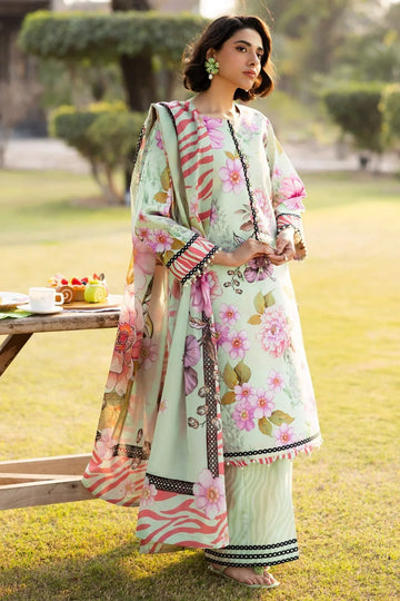 Alizeh | Sheen Lawn Prints 25 | AF-PL-6034-Cleo - Rang-e-Khaas