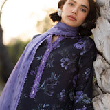 Alizeh | Sheen Lawn Prints 25 | AF-PL-6028-Bluebell
