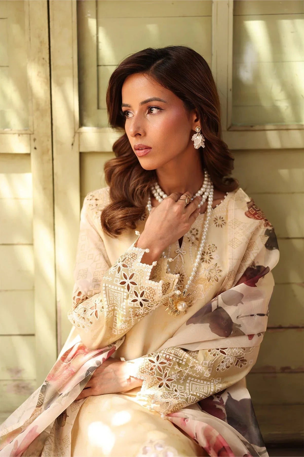 Alizeh | Embroidered Printed Festive Edit 25 | AF-EPL-7038-MIA - Rang-e-Khaas