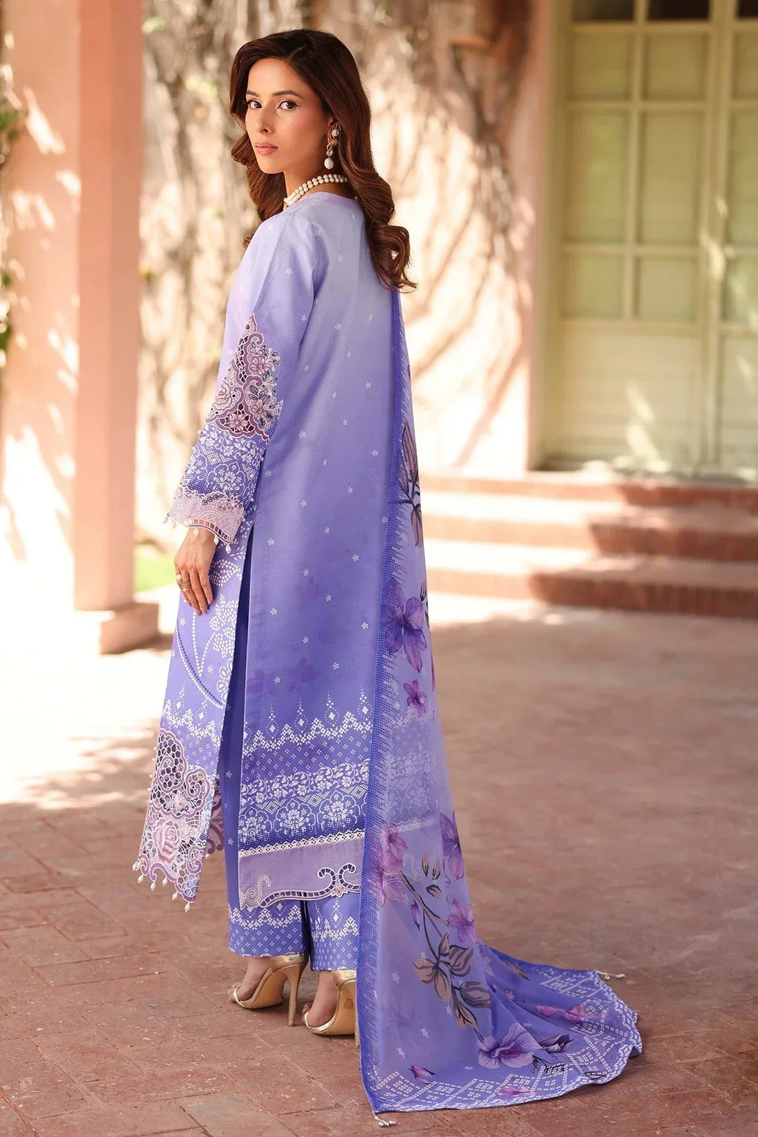 Alizeh | Embroidered Printed Festive Edit 25 | AF-EPL-7032-RHEA - Rang-e-Khaas