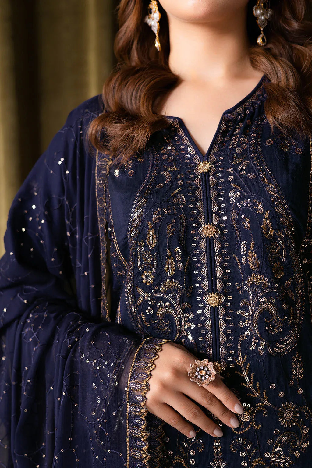 Ramsha | Aangan Luxury Raw silk | AA-103 - Rang-e-Khaas