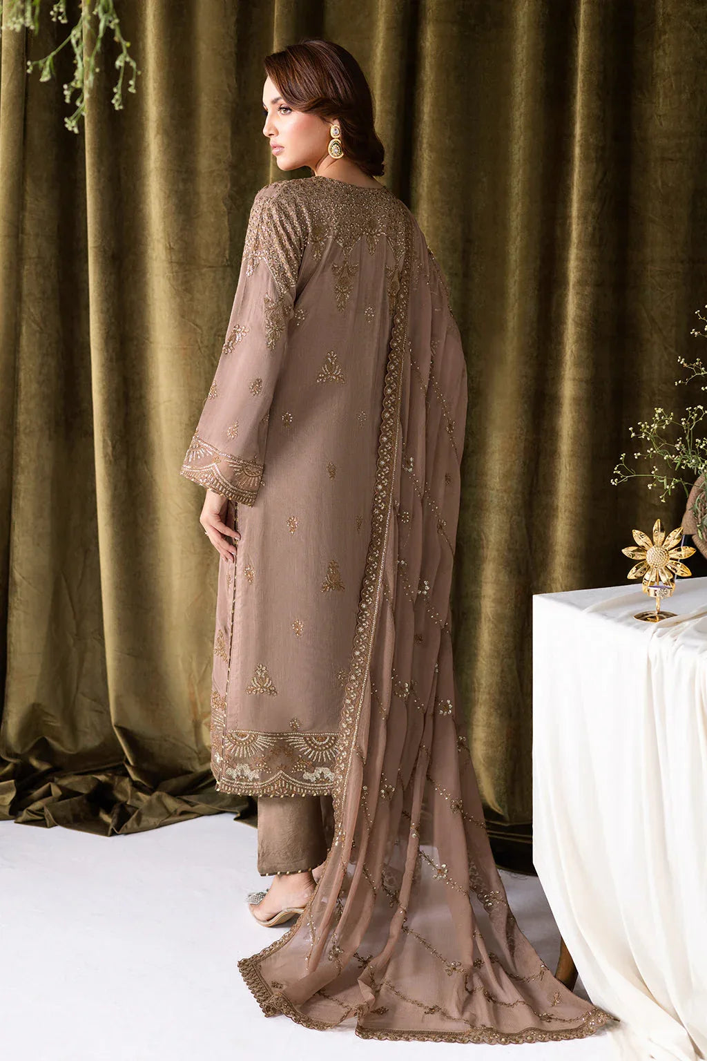 Ramsha | Aangan Luxury Raw silk | AA-110 - Rang-e-Khaas