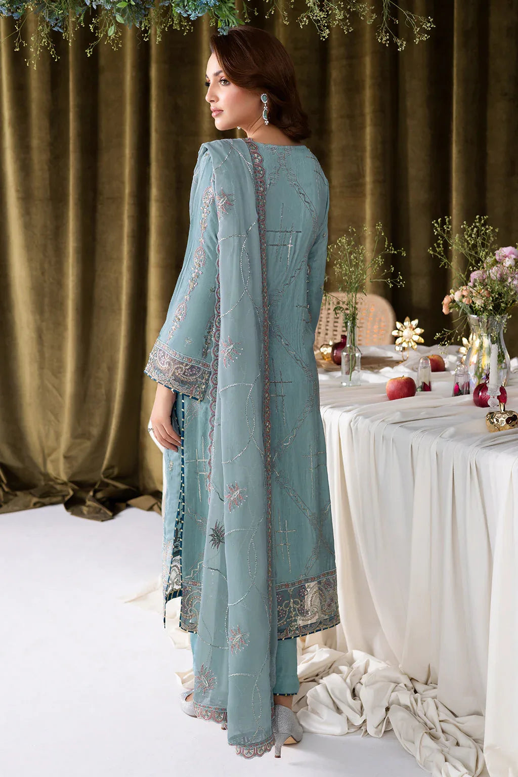 Ramsha | Aangan Luxury Raw silk | AA-109 - Rang-e-Khaas