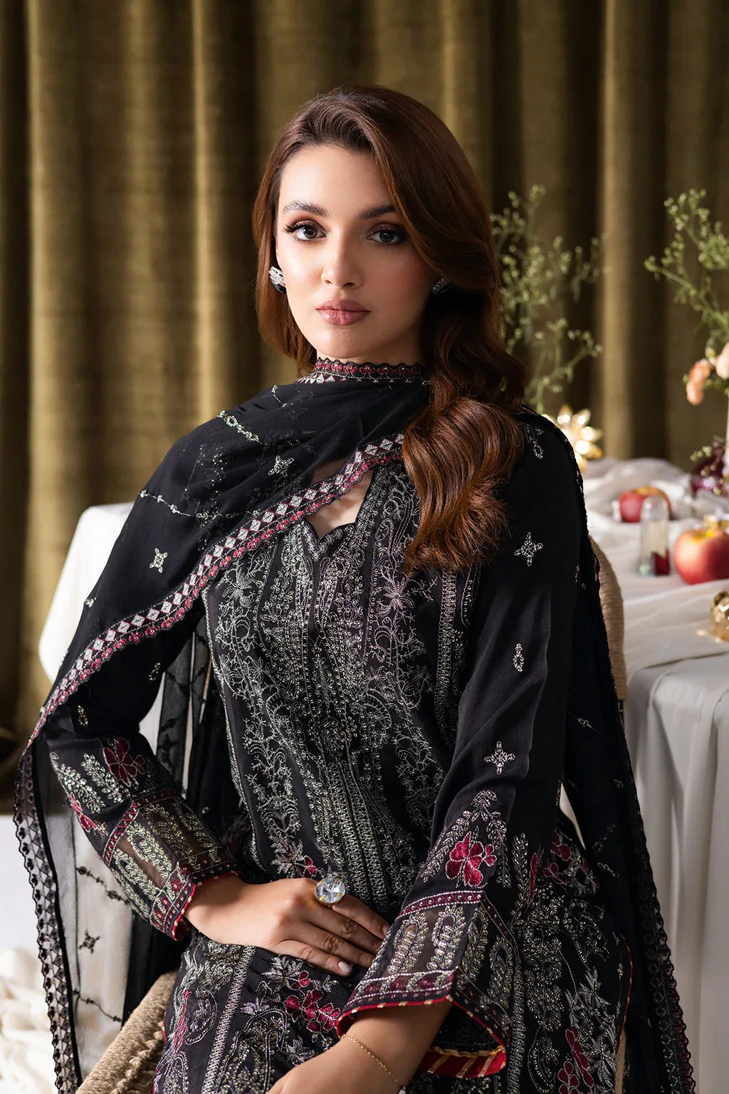 Ramsha | Aangan Luxury Raw silk | AA-105 - Rang-e-Khaas