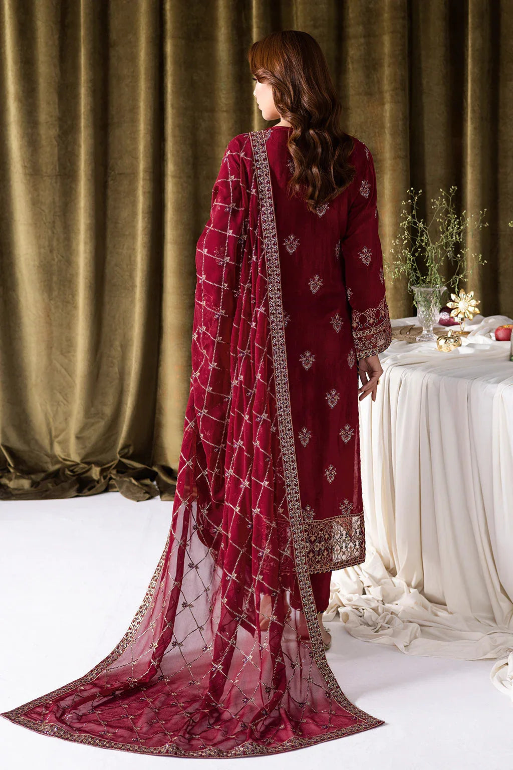 Ramsha | Aangan Luxury Raw silk | AA-101 - Rang-e-Khaas