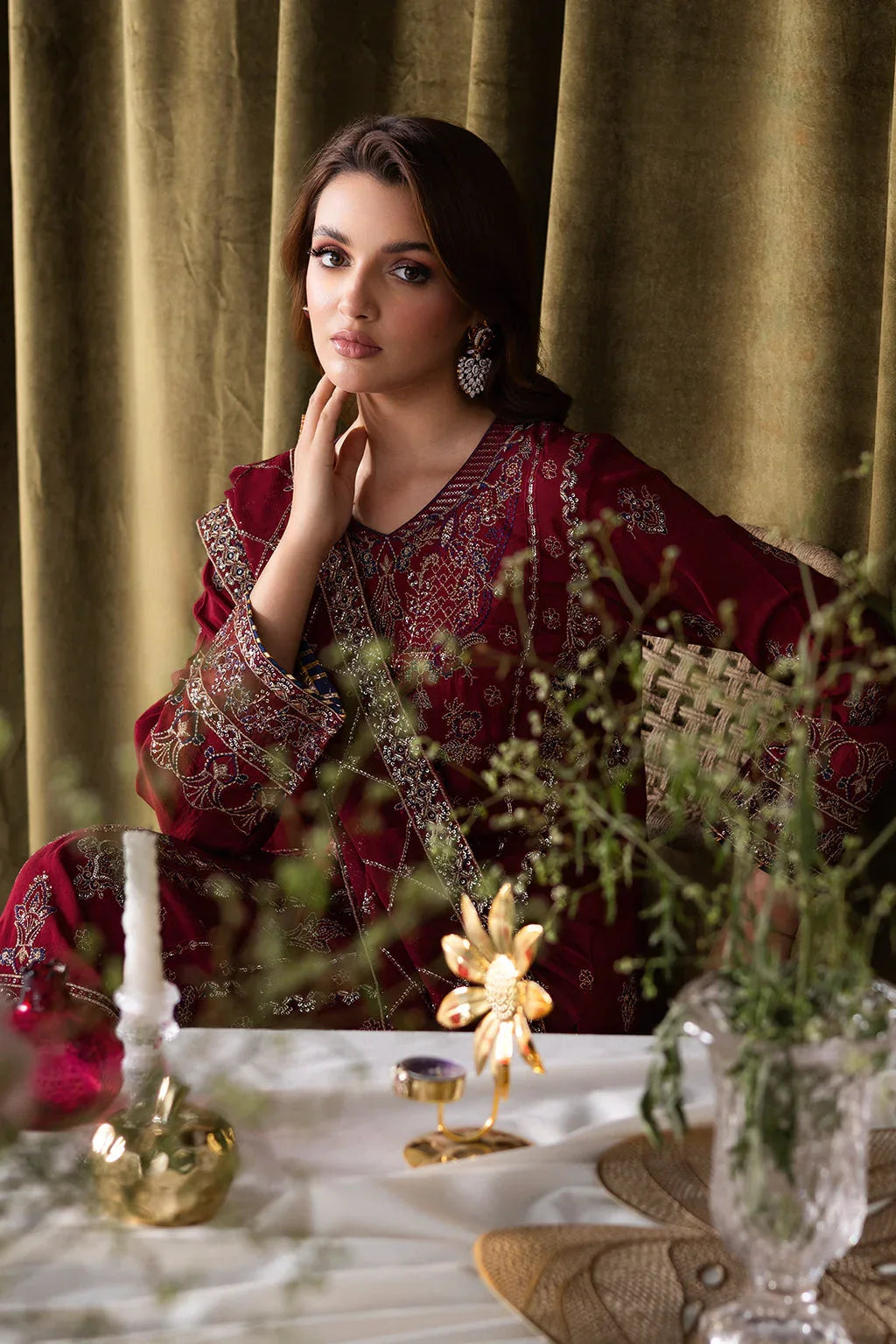 Ramsha | Aangan Luxury Raw silk | AA-101 - Rang-e-Khaas