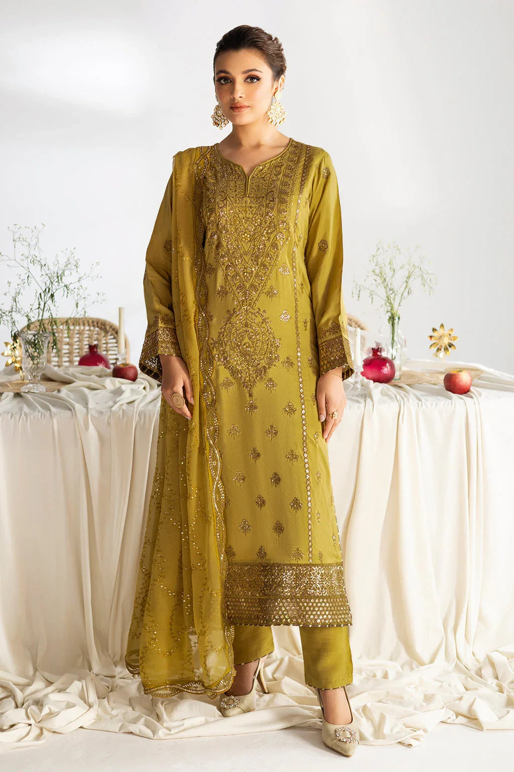 Ramsha | Aangan Luxury Raw silk | AA-102 - Rang-e-Khaas