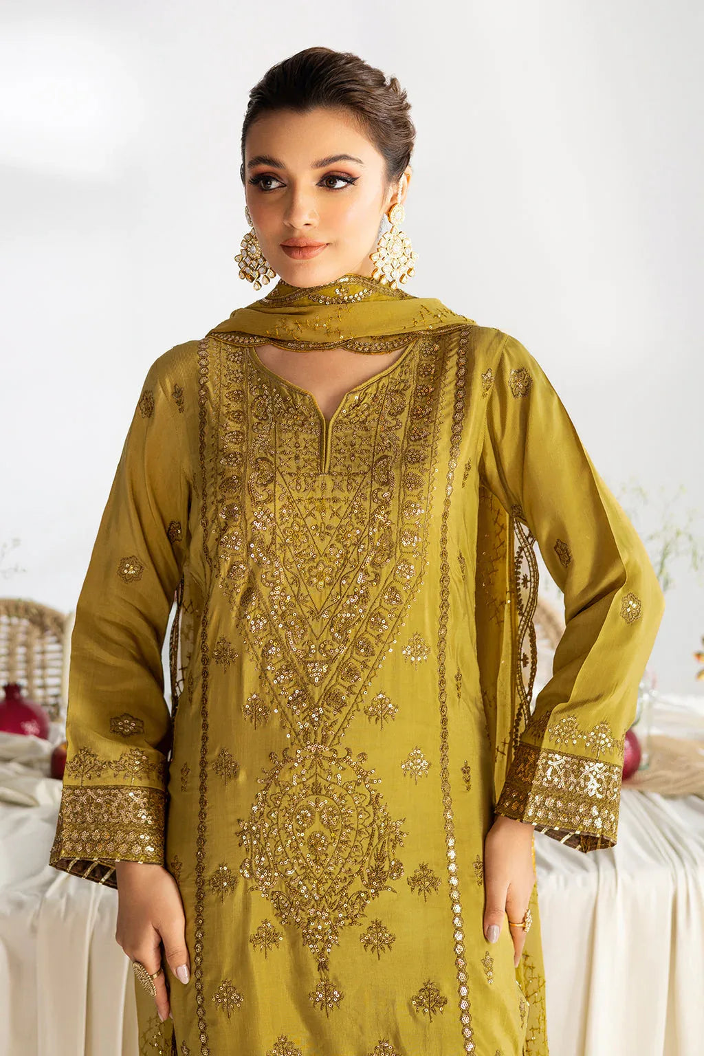 Ramsha | Aangan Luxury Raw silk | AA-102 - Rang-e-Khaas