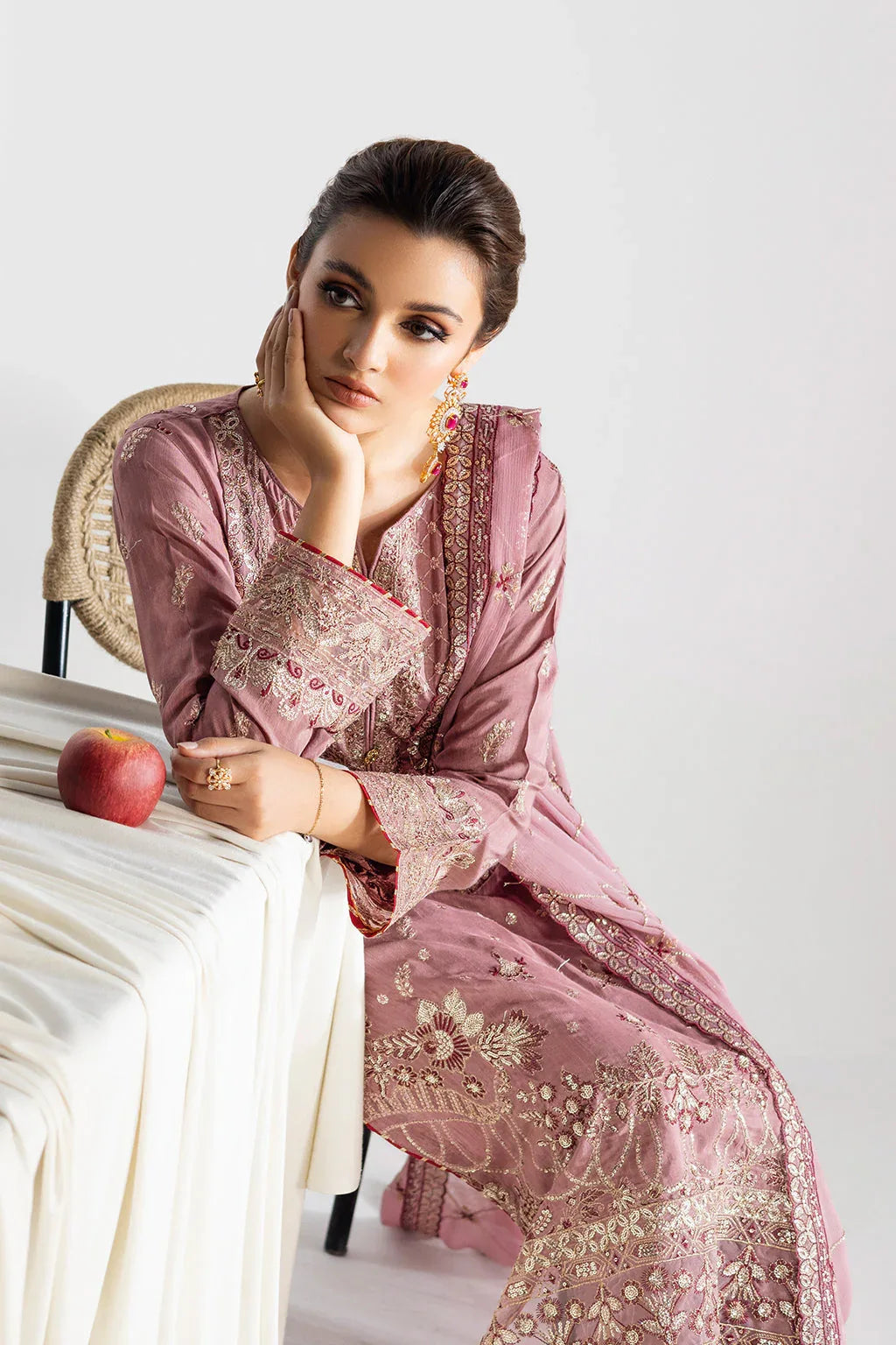Ramsha | Aangan Luxury Raw silk | AA-104 - Rang-e-Khaas