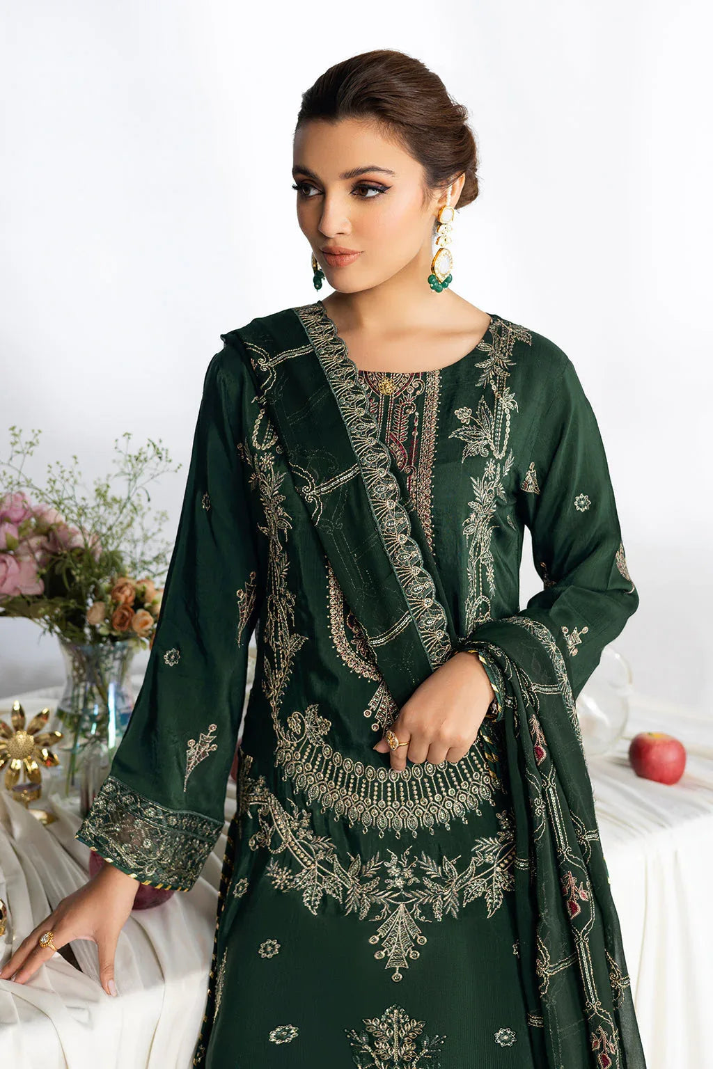 Ramsha | Aangan Luxury Raw silk | AA-107 - Rang-e-Khaas