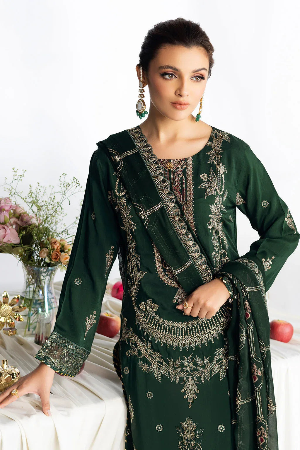Ramsha | Aangan Luxury Raw silk | AA-107 - Rang-e-Khaas