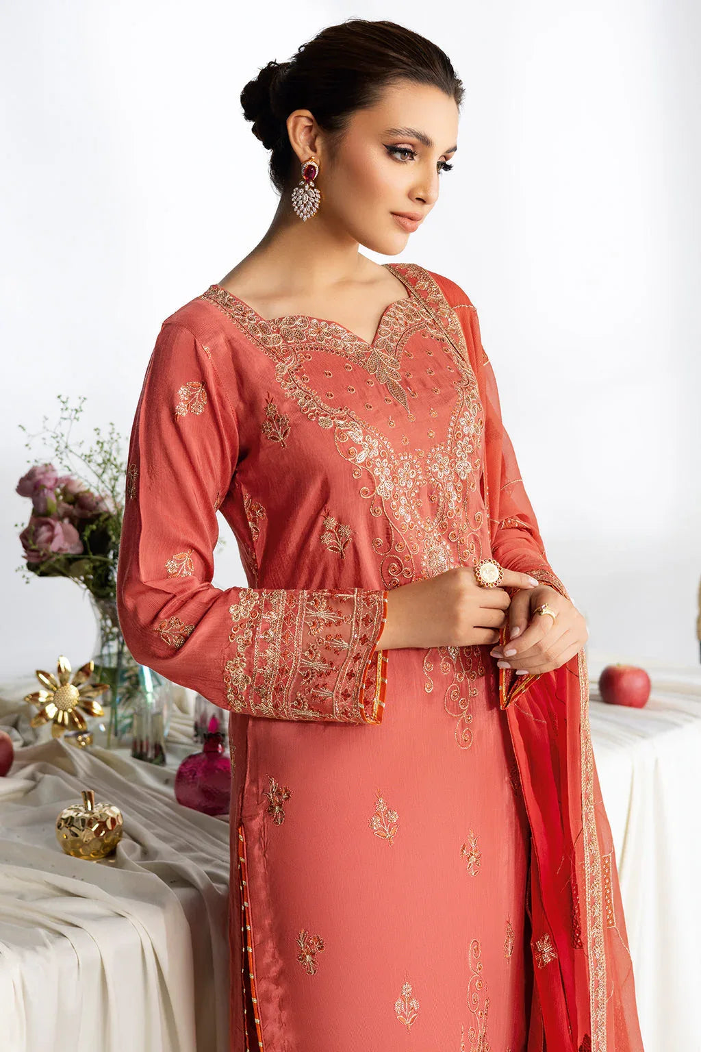 Ramsha | Aangan Luxury Raw silk | AA-106 - Rang-e-Khaas