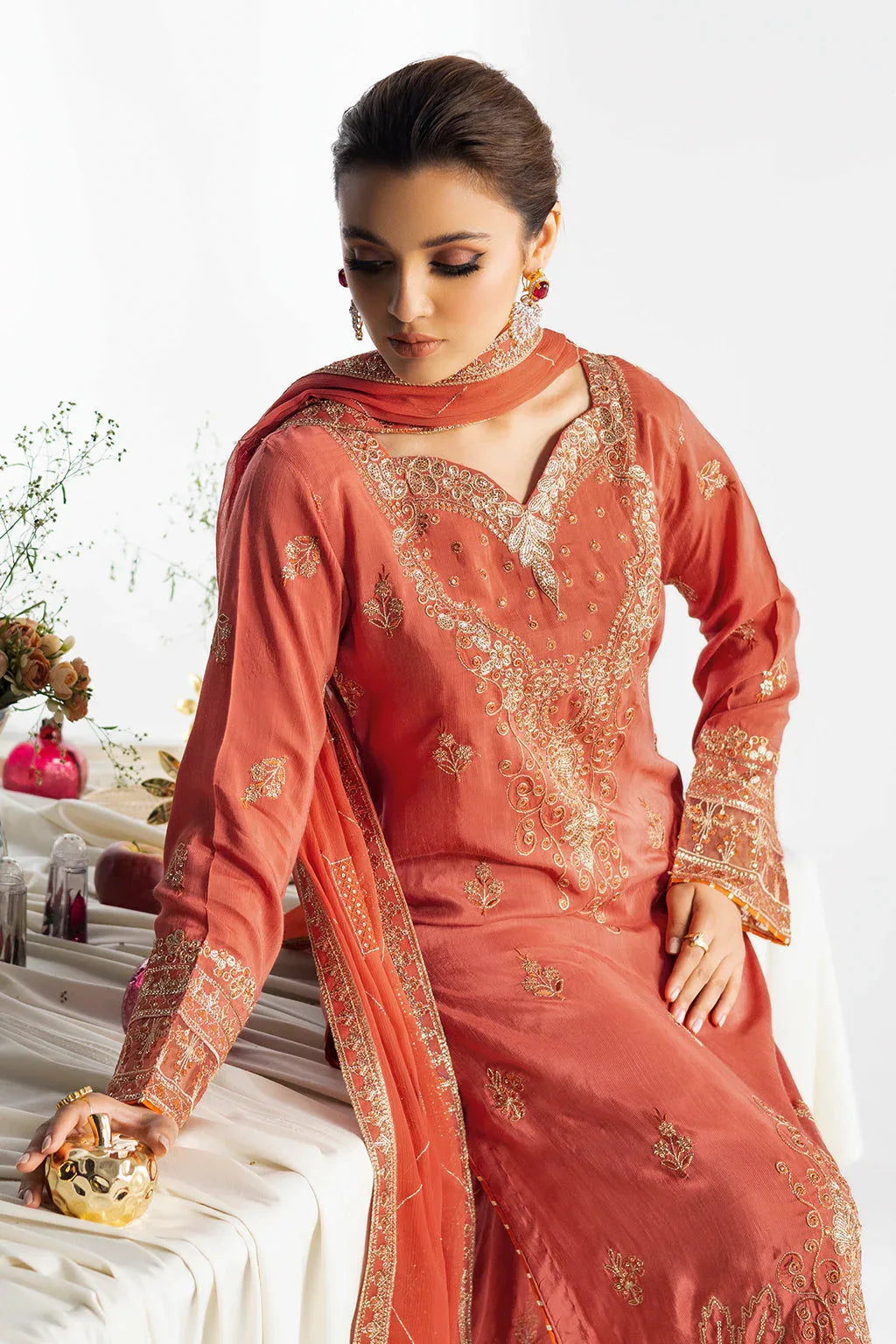 Ramsha | Aangan Luxury Raw silk | AA-106 - Rang-e-Khaas