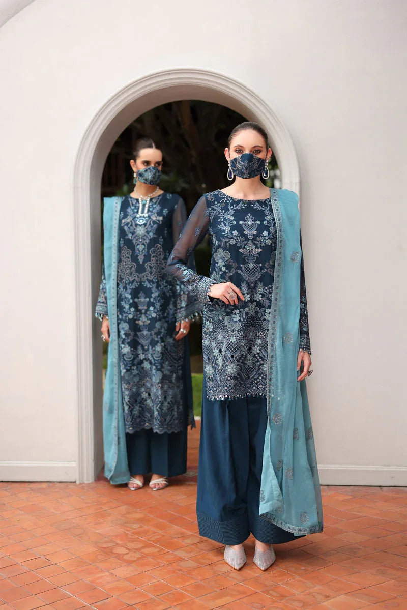 Flossie | Naayab Formals | K-108 - Rang-e-Khaas