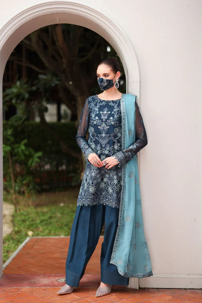 Flossie | Naayab Formals | K-108 - Rang-e-Khaas