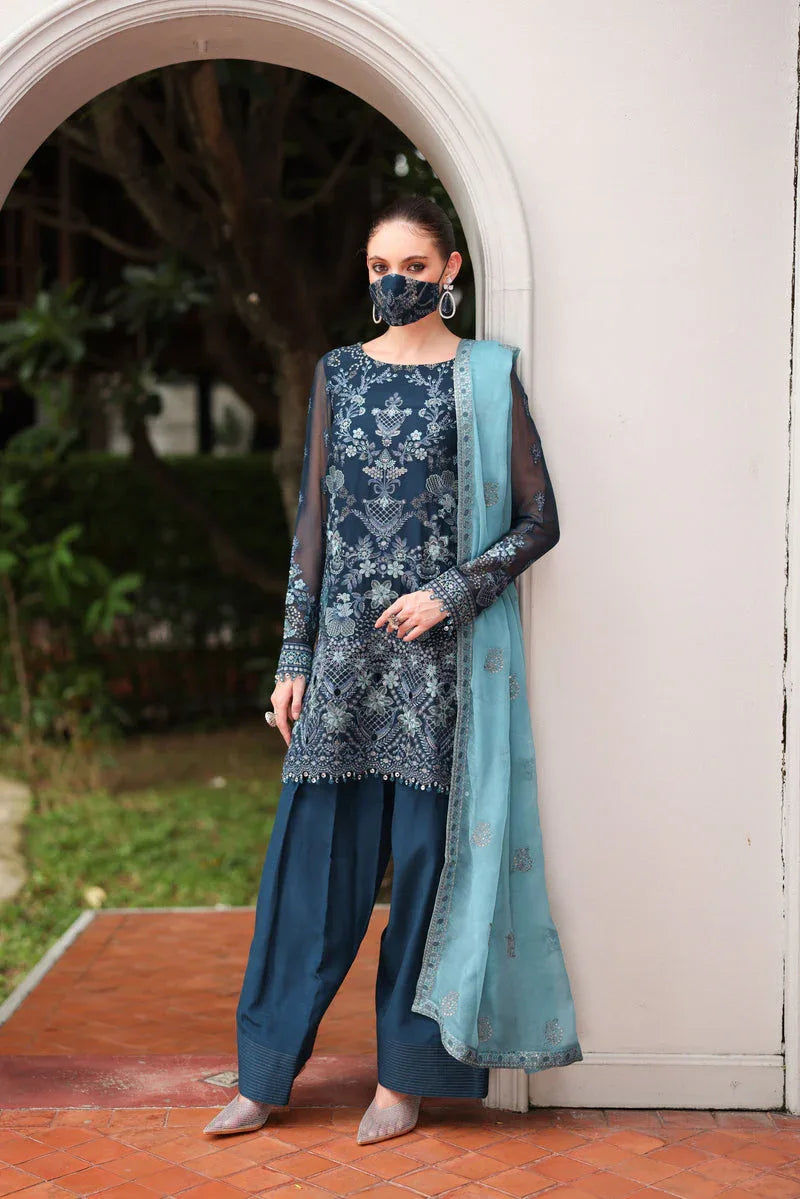 Flossie | Naayab Formals | K-108 - Rang-e-Khaas