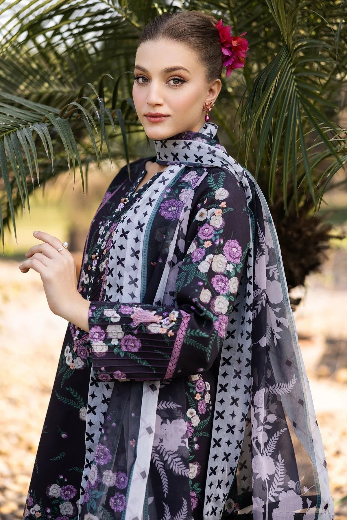 Alizeh | Sheen Lawn Prints 25 | AF-PL-6039-Tod - Rang-e-Khaas