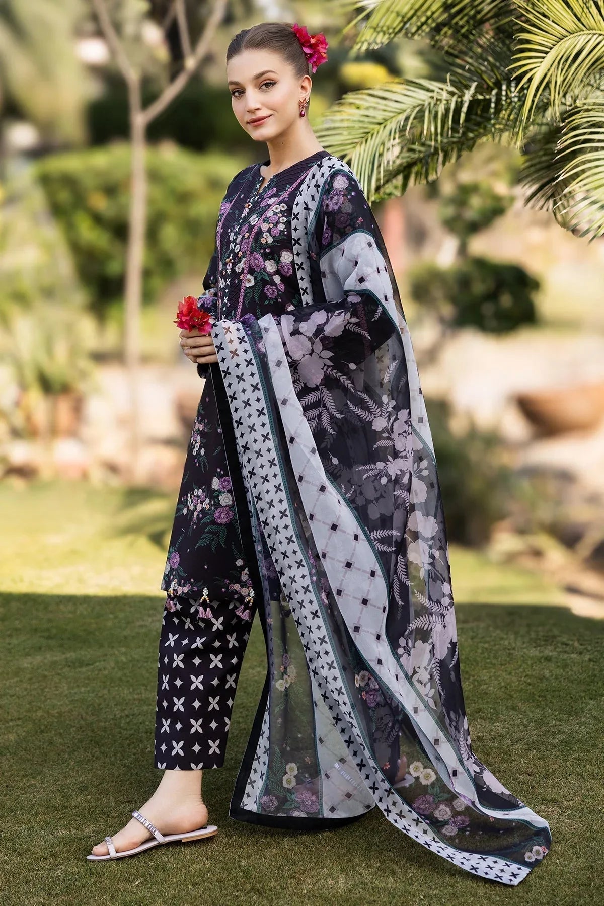 Alizeh | Sheen Lawn Prints 25 | AF-PL-6039-Tod - Rang-e-Khaas