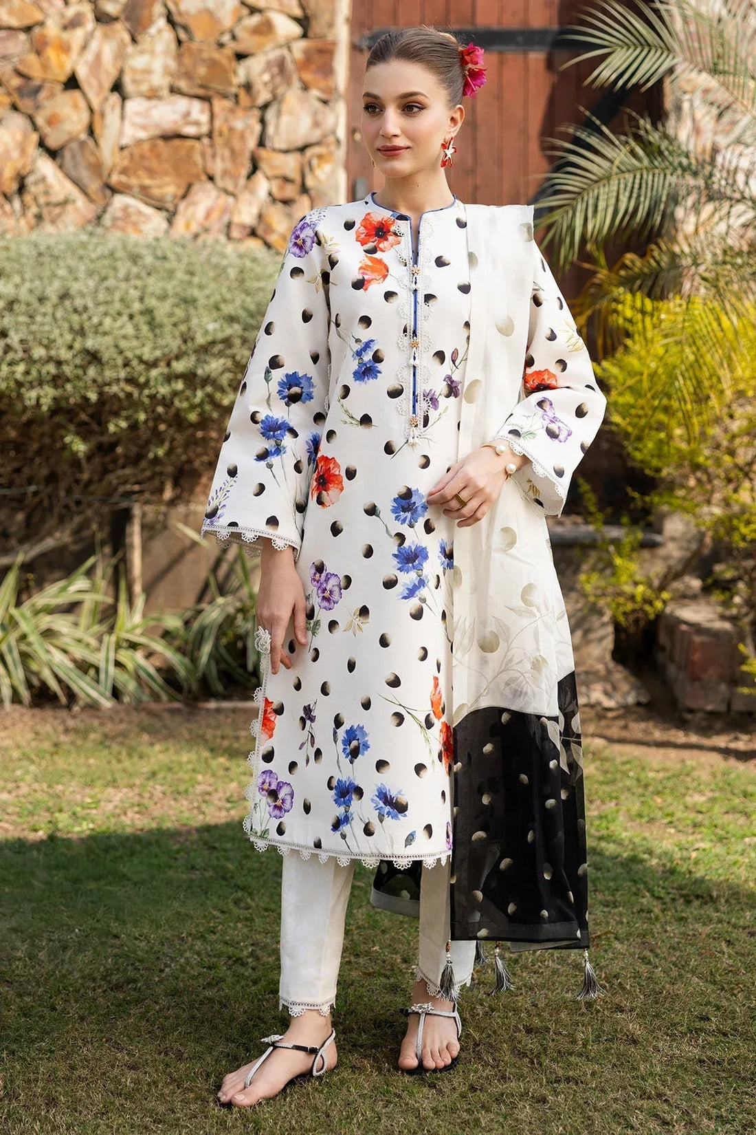 Alizeh | Sheen Lawn Prints 25 | AF-PL-6037-Loco - Rang-e-Khaas