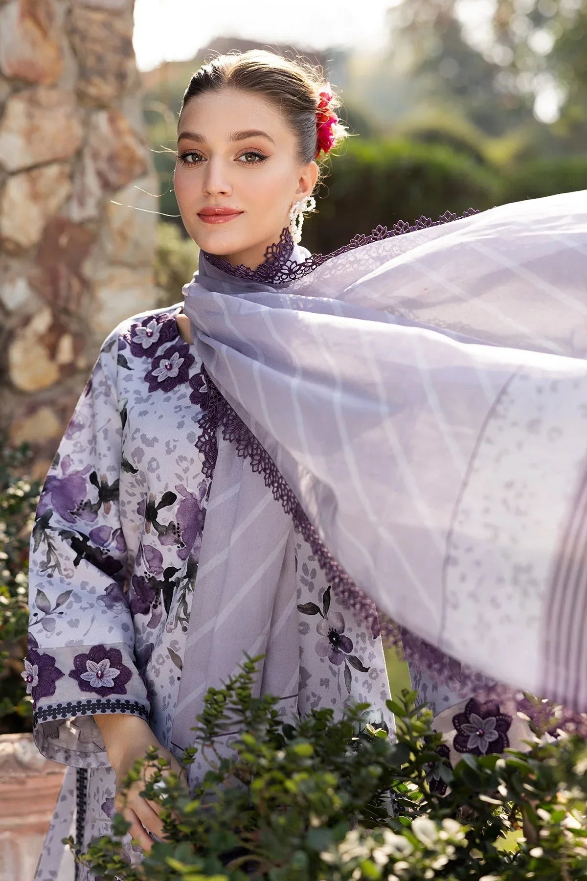 Alizeh | Sheen Lawn Prints 25 | AF-PL-6041-Maylan - Rang-e-Khaas