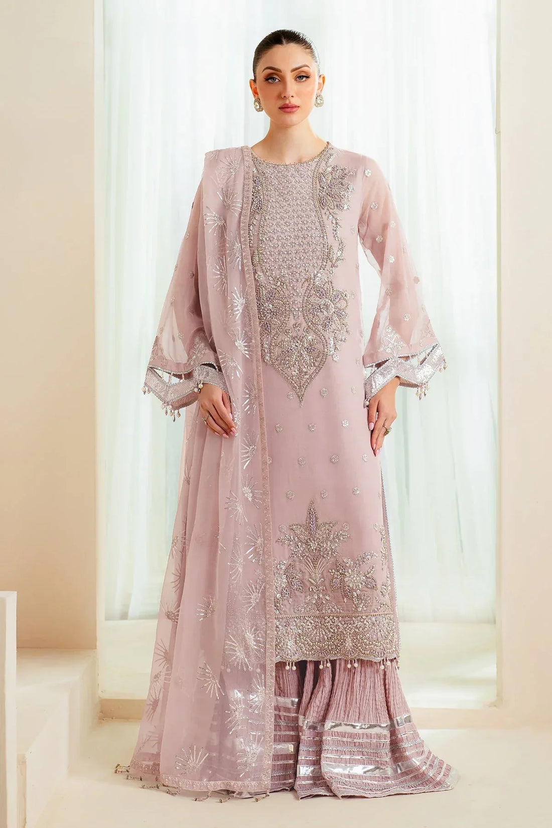 Alizeh | Aymal Chiffon | AF-BHM-4045-Sira - Rang-e-Khaas