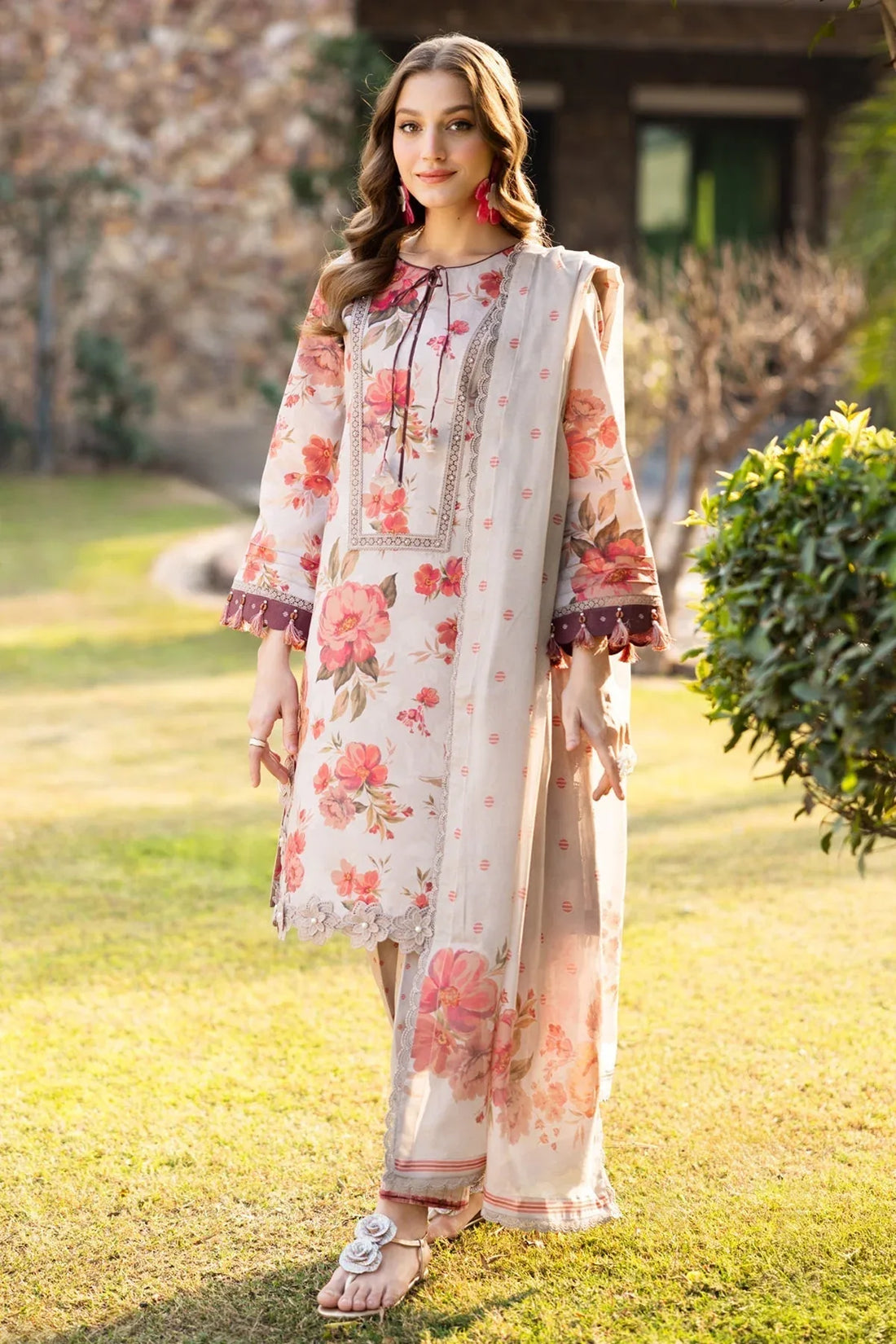 Alizeh | Sheen Lawn Prints 25 | AF-PL-6027-Sian - Rang-e-Khaas