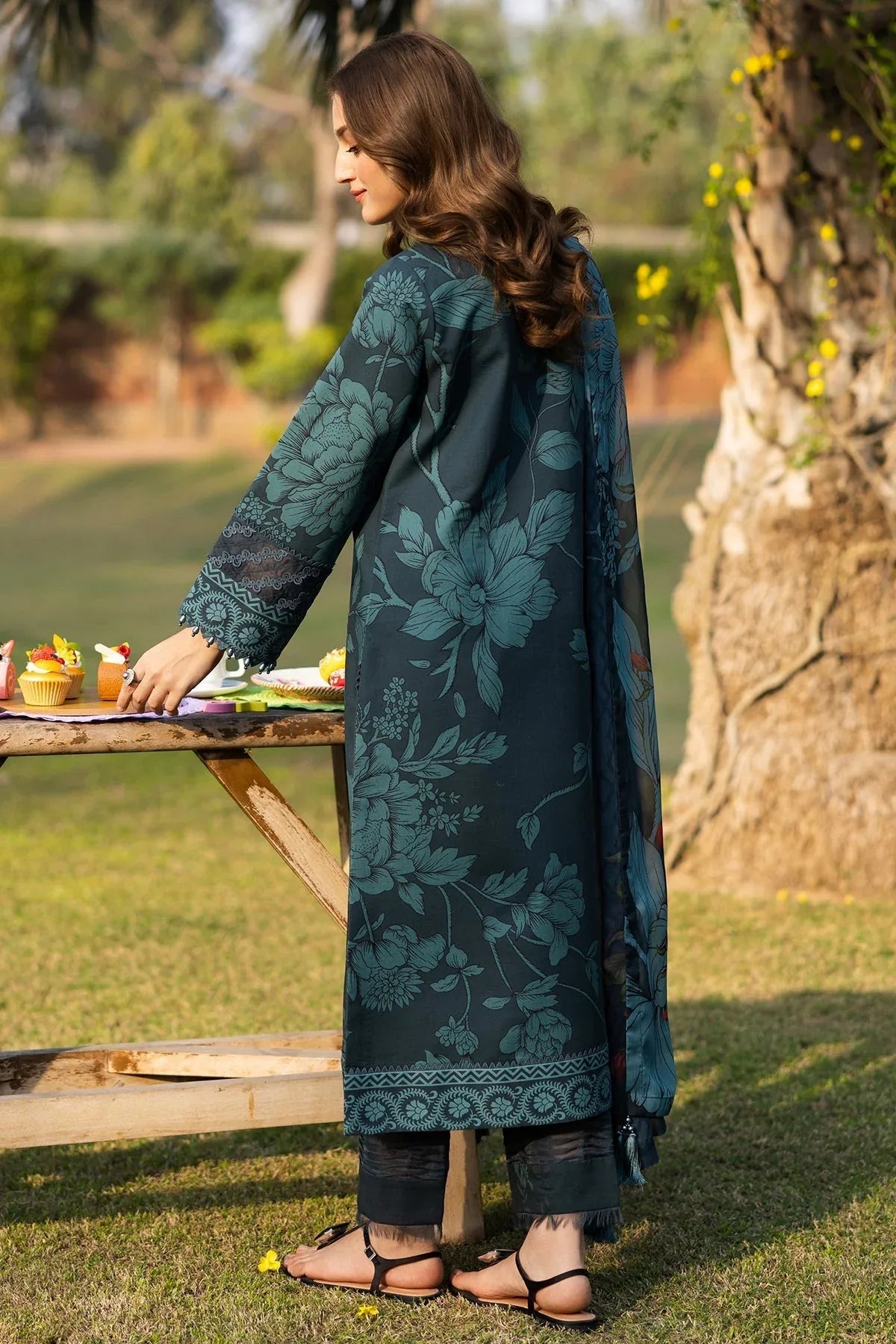 Alizeh | Sheen Lawn Prints 25 | AF-PL-6035-Nigella - Rang-e-Khaas