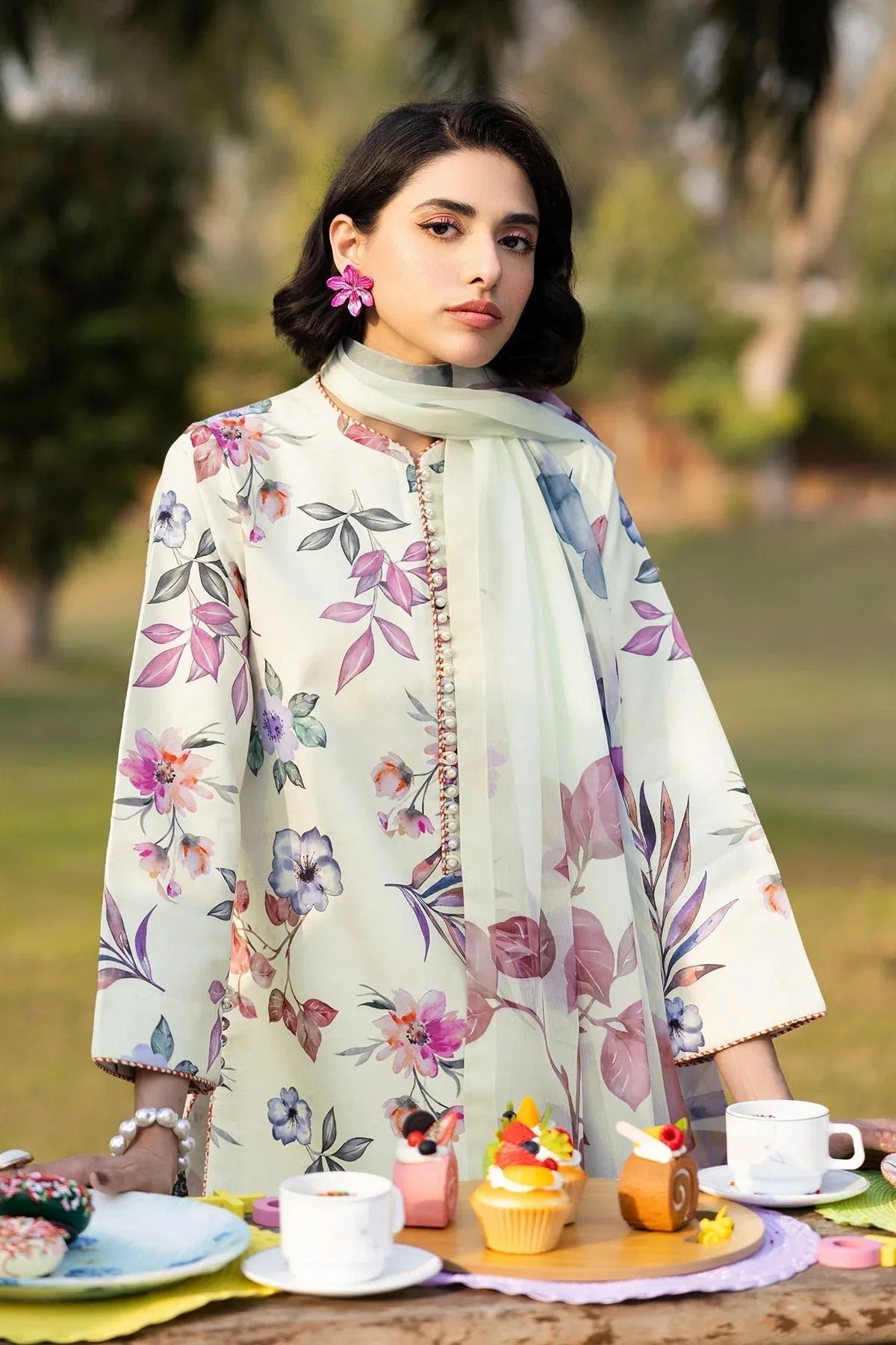 Alizeh | Sheen Lawn Prints 25 | AF-PL-6029-Minday - Rang-e-Khaas