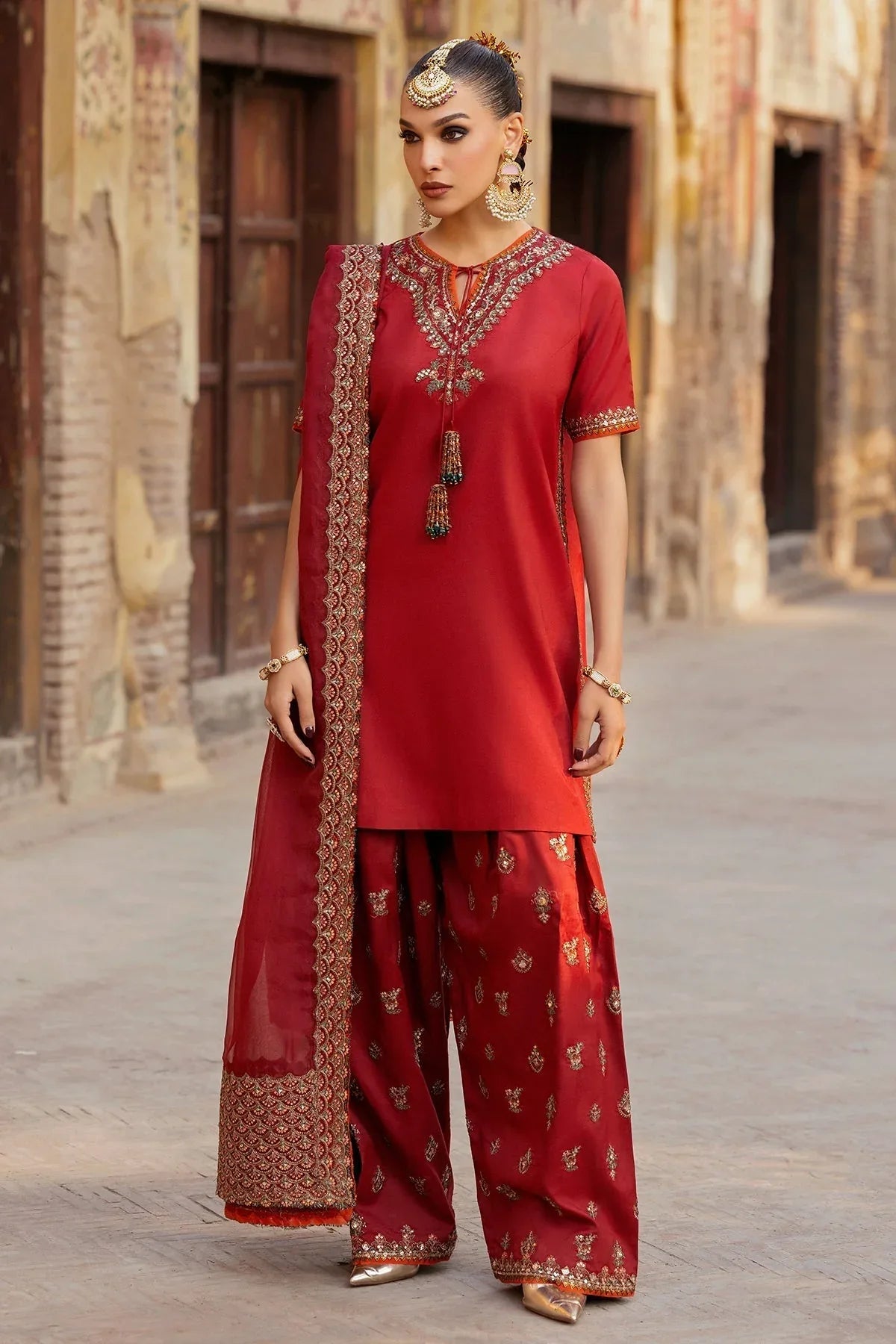 Charizma | Festive Pret | CMA-5-126 - Rang-e-Khaas