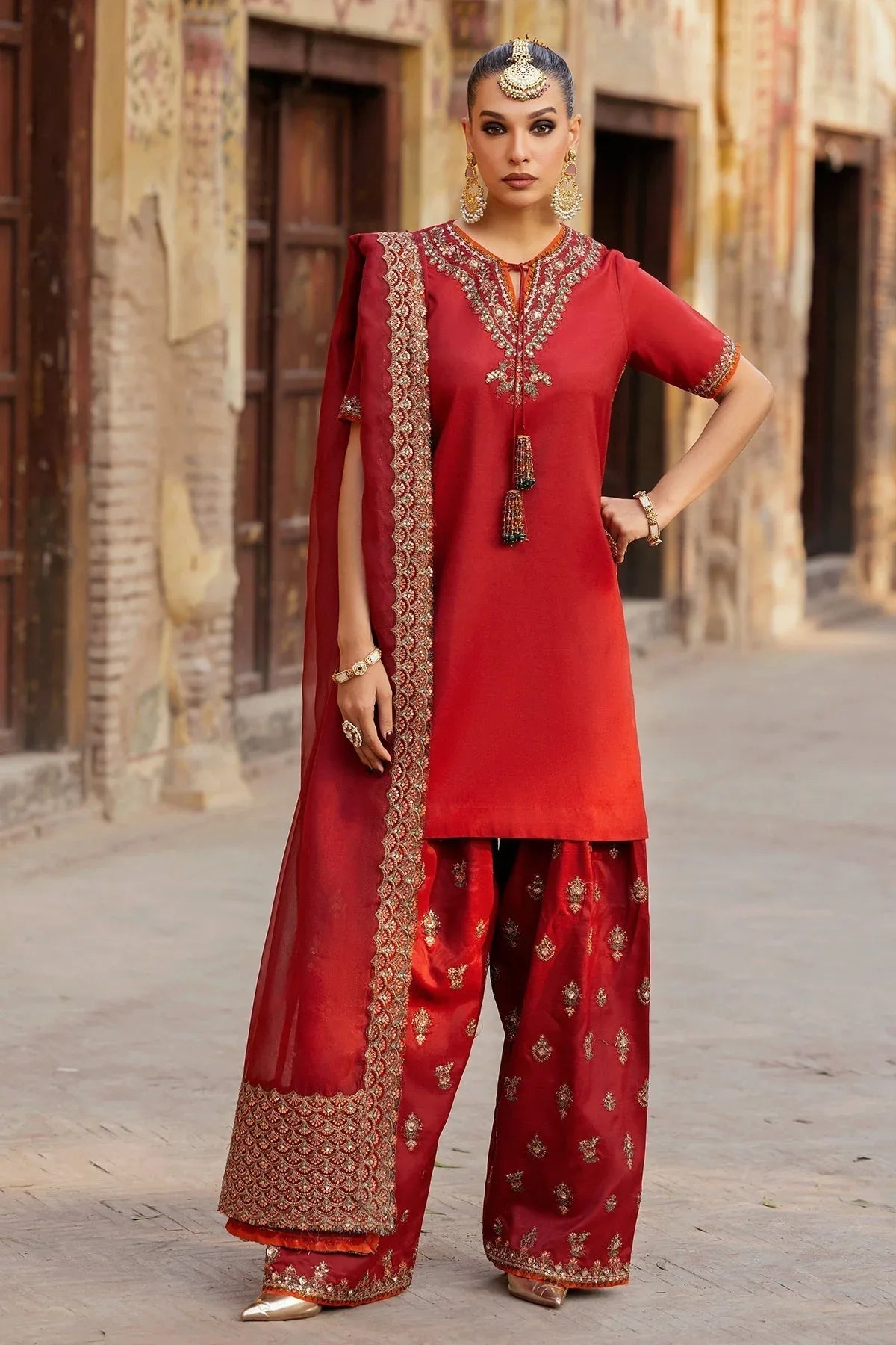 Charizma | Festive Pret | CMA-5-126 - Rang-e-Khaas