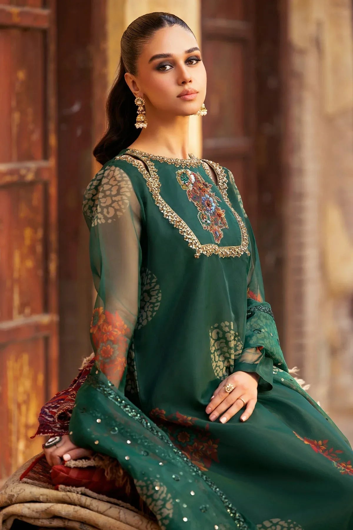 Charizma | Festive Pret | CMA-5-129 - Rang-e-Khaas