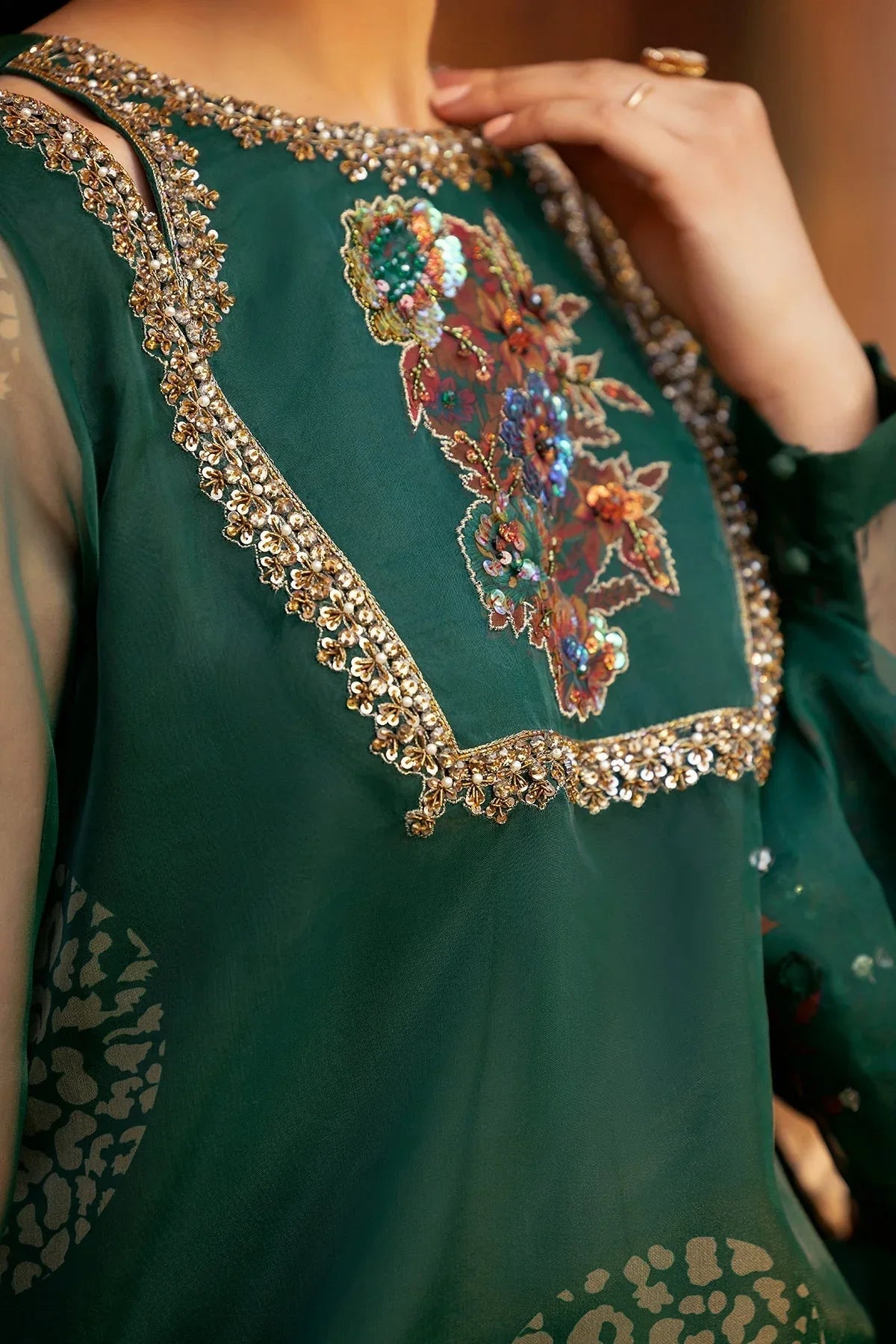 Charizma | Festive Pret | CMA-5-129 - Rang-e-Khaas