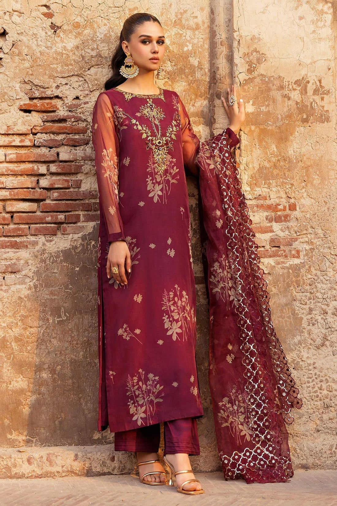 Charizma | Festive Pret | CMA-4-095 - Rang-e-Khaas