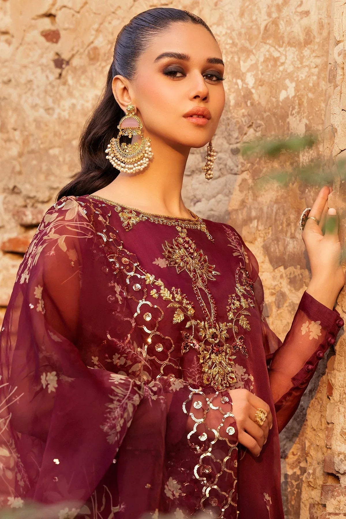 Charizma | Festive Pret | CMA-4-095 - Rang-e-Khaas
