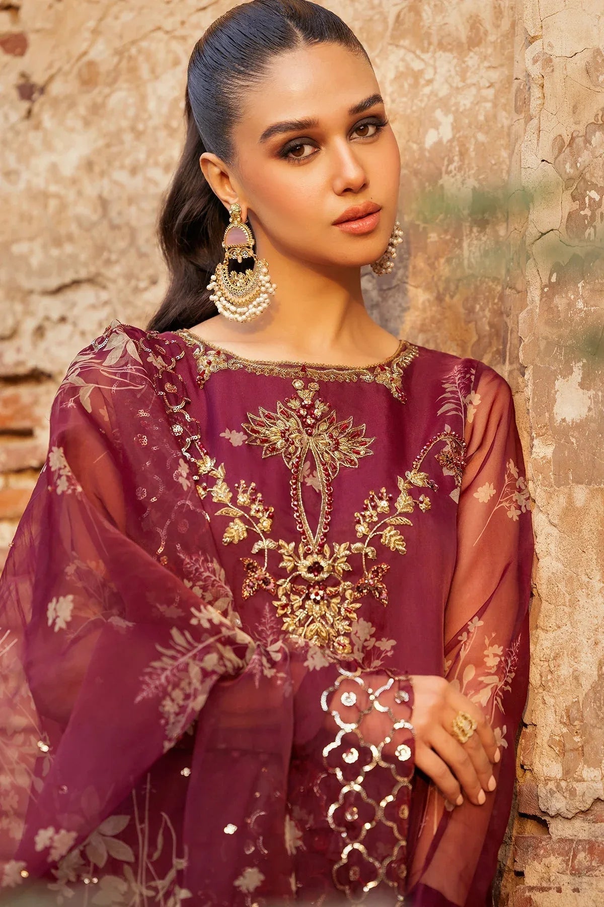 Charizma | Festive Pret | CMA-4-095 - Rang-e-Khaas