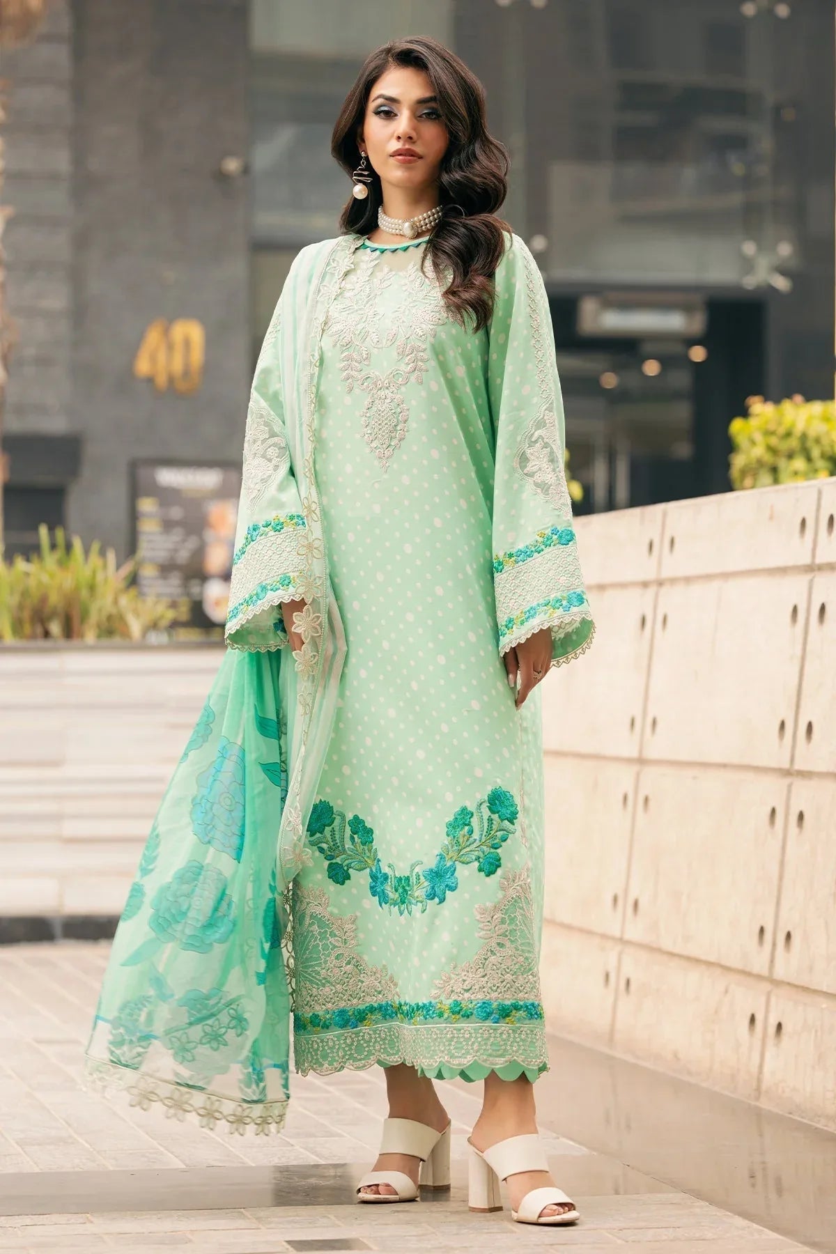 Charizma | Swiss Miss Voil Collection |  CSM5-02 - Rang-e-Khaas