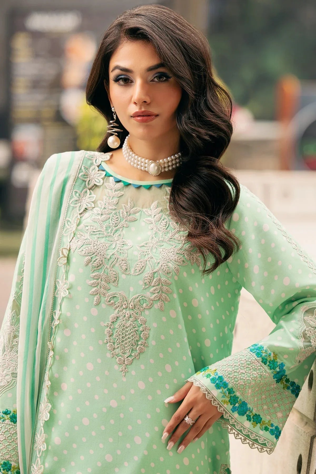 Charizma | Swiss Miss Voil Collection |  CSM5-02 - Rang-e-Khaas