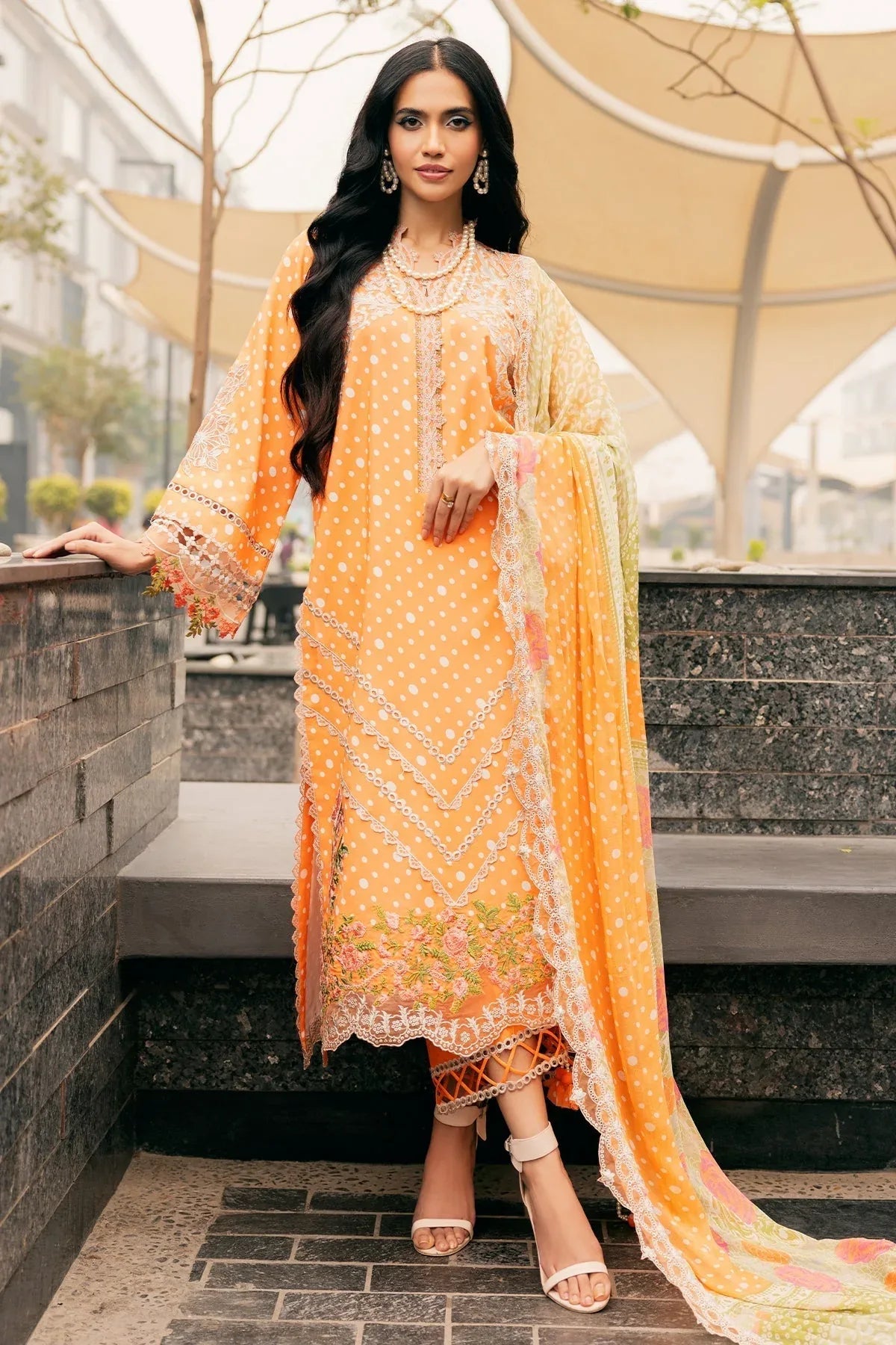 Charizma | Swiss Miss Voil Collection | CSM5-07 - Rang-e-Khaas