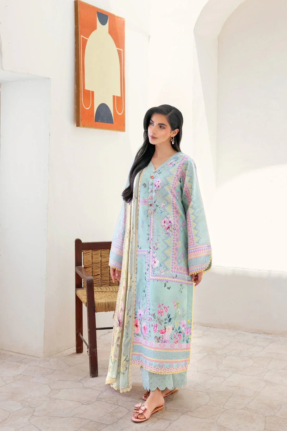Florent | Luxury Print | FLP - 1A - Rang-e-Khaas