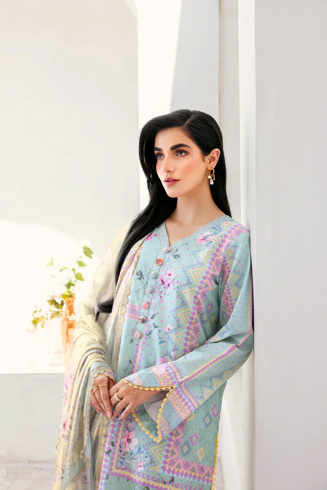 Florent | Luxury Print | FLP - 1A - Rang-e-Khaas