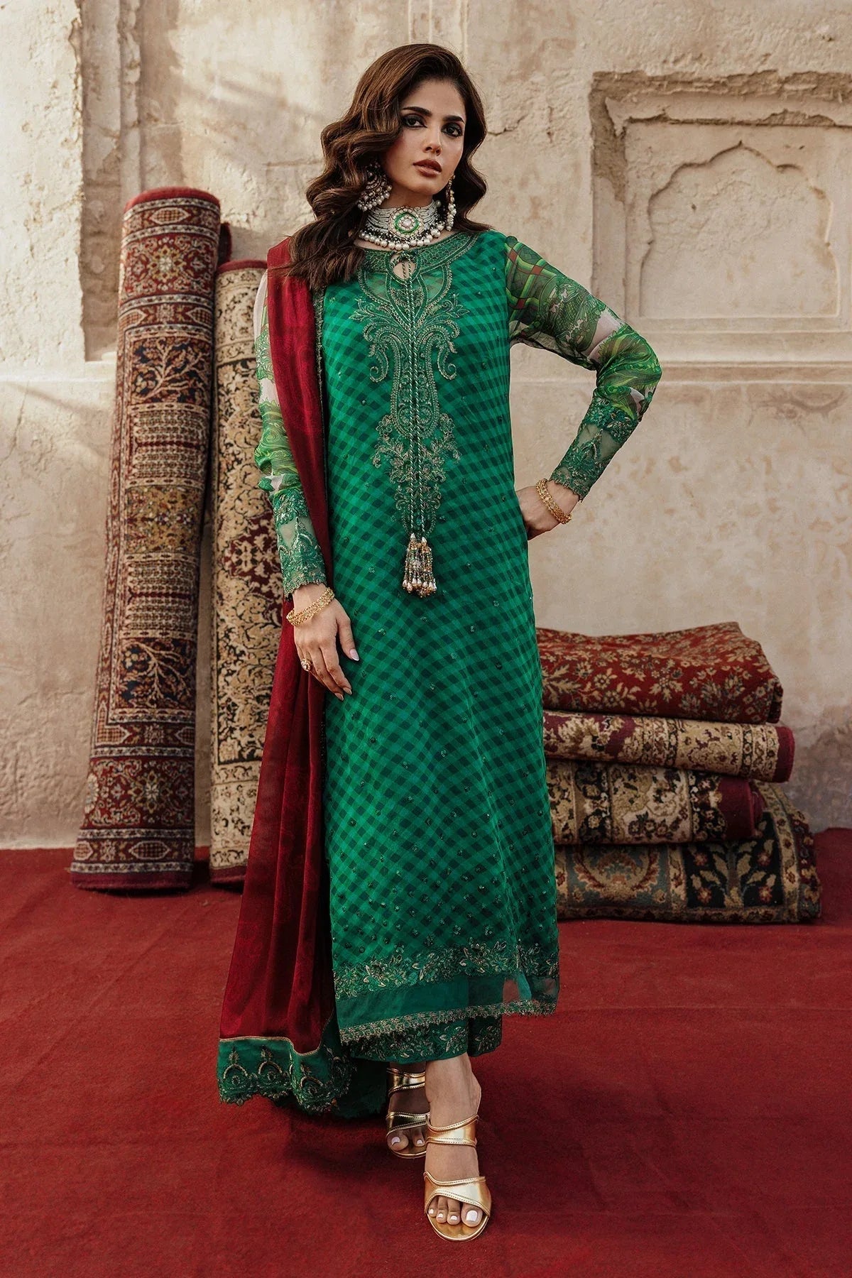 Charizma | Vasal Chiffon |  VSL25-35 - Rang-e-Khaas