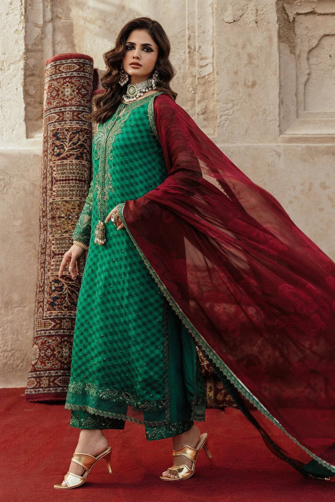 Charizma | Vasal Chiffon |  VSL25-35 - Rang-e-Khaas