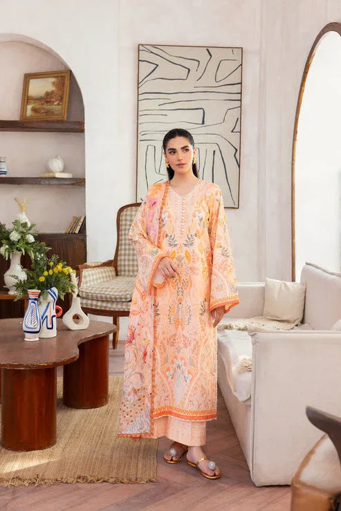 Florent | Luxury Print | FLP - 3A - Rang-e-Khaas