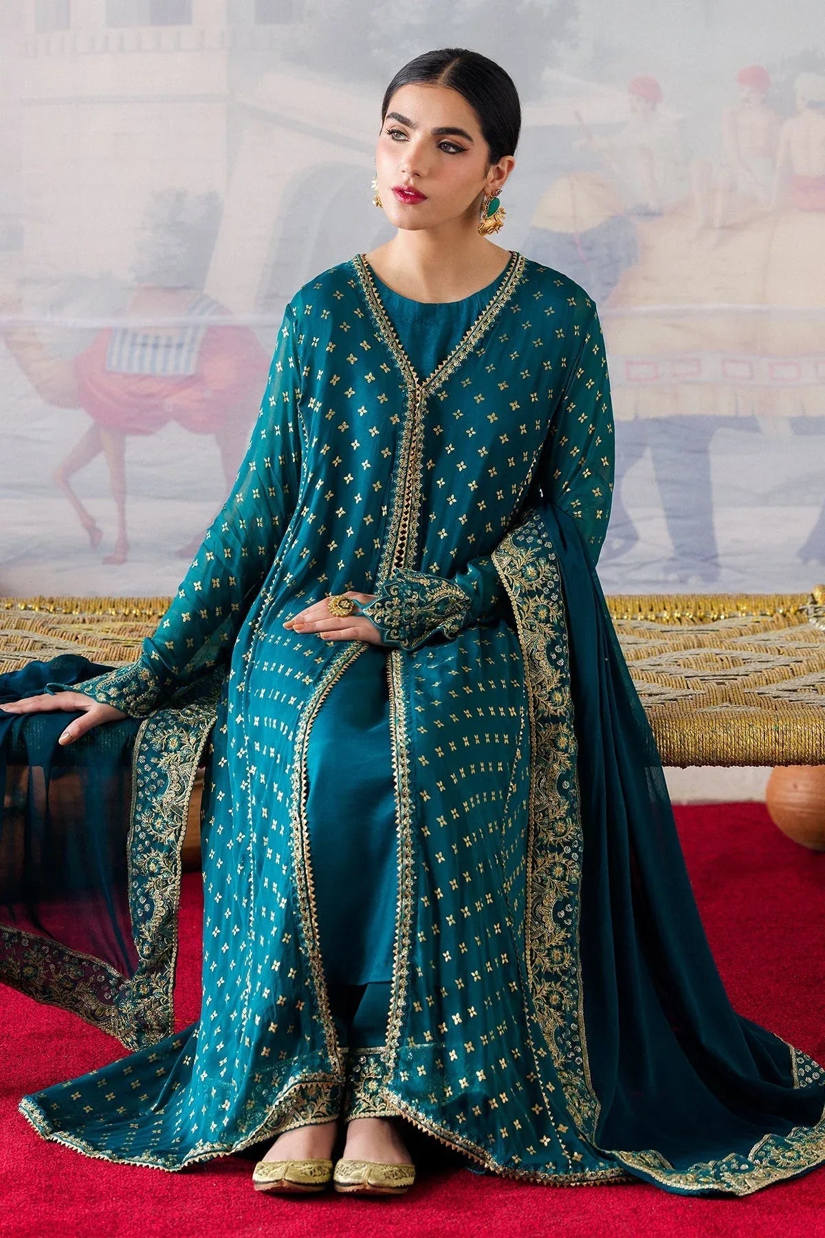 Charizma | Festive Pret | CMA-4-283 - Rang-e-Khaas